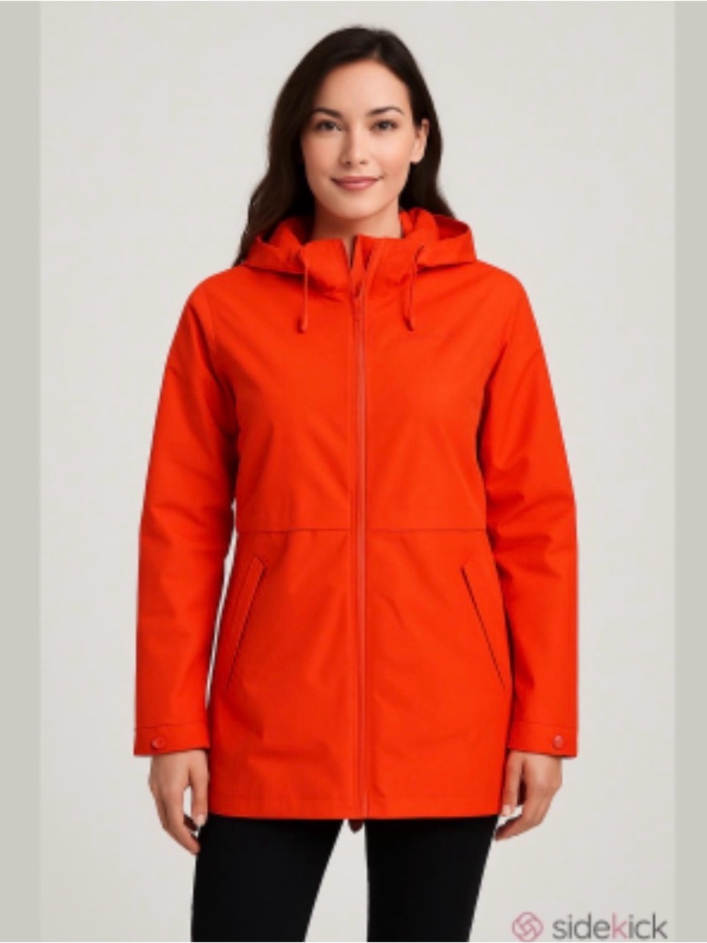 Mountain Warehouse Hilltop II Womens Waterproof Jacket Size 4 Orange